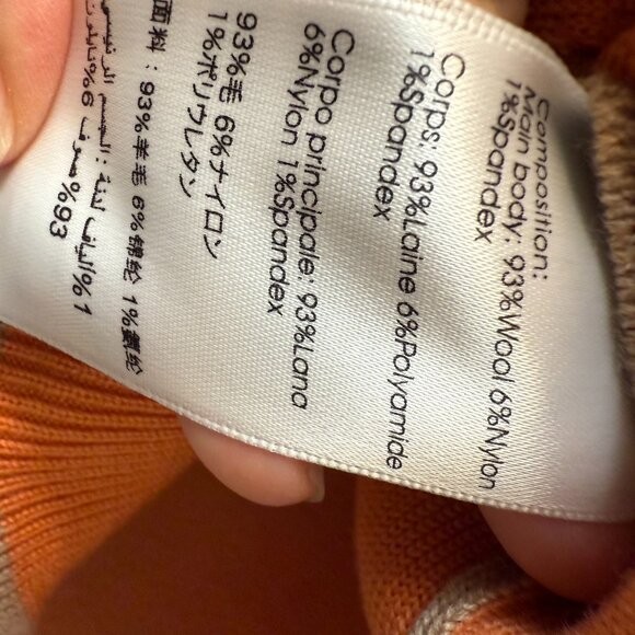 3.1 PHILLIP LIM -Double Face Wool Zip-Front Cardigan -Size Medium - Picture 5 of 8